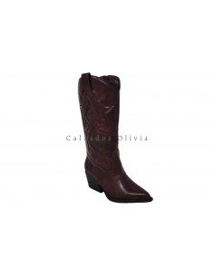 Calzados y zapatos EMS-YY-150 WINE 2
