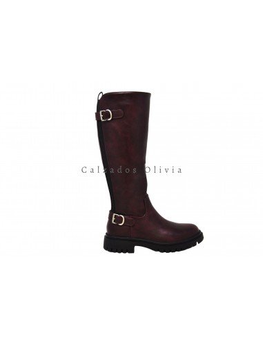 Zapatos y Calzados EMS-YY-178 WINE