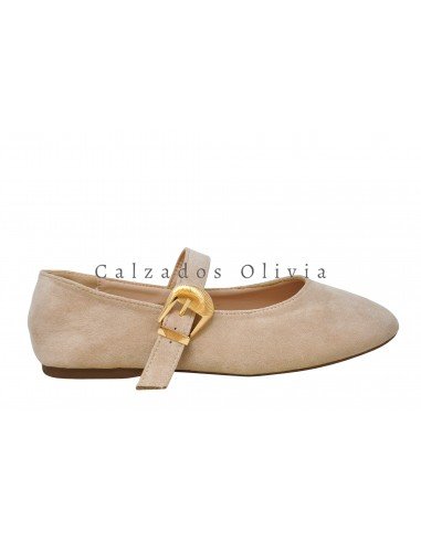 Zapatos y Calzados EMS-KK-1042 BEIGE
