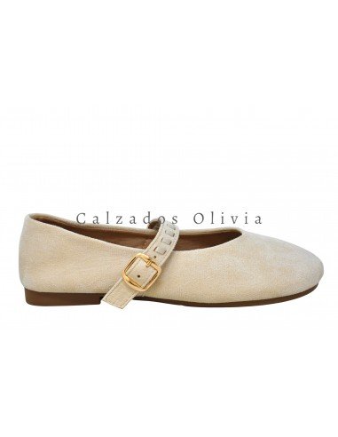 Zapatos y Calzados EMS-KK-1044 BEIGE