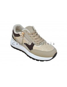 Calzados y zapatos EMS-XX-110 BEIGE 2