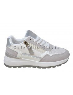 Calzados y Zapatos EMS-XX-111 WHITE