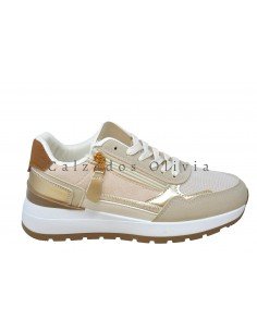Calzados y Zapatos EMS-XX-111 BEIGE