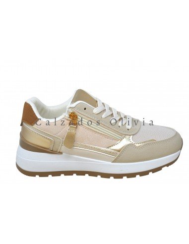 Zapatos y Calzados EMS-XX-111 BEIGE
