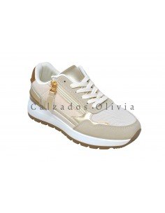 Calzados y zapatos EMS-XX-111 BEIGE 2