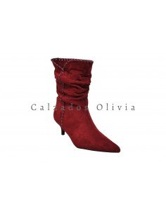 Calzados y zapatos TY-L88-364 WINE 2