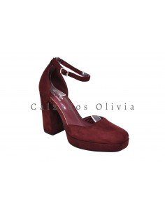 Calzados y zapatos TY-FZL-0119 WINE 2