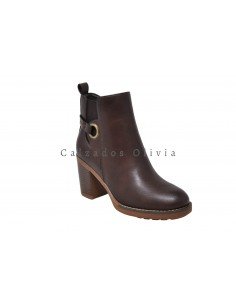 Calzados y zapatos VR6-3382 BROWN 2