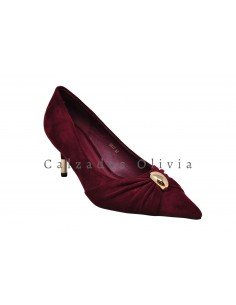 Calzados y zapatos AN-3017 WINE 2
