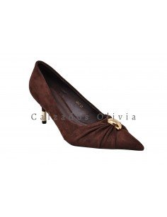 Calzados y zapatos AN-3017 BROWN 2