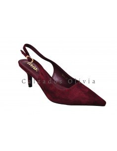 Calzados y zapatos AN-5206 WINE 2