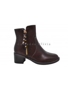 Calzados y Zapatos AN-AM7576 BROWN