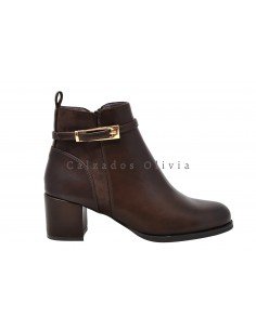 Calzados y Zapatos AN-2646 BROWN