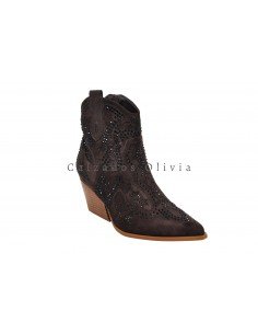 Calzados y zapatos AN-9676A BROWN 2