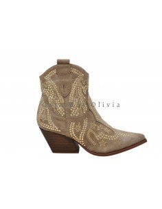 Calzados y Zapatos AN-9676A KAKI