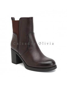 Calzados y zapatos ID-2875 BROWN 2
