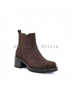 Calzados y zapatos ID-6506 BROWN 2