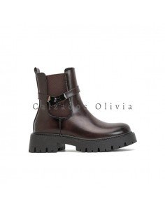 Calzados y Zapatos ID-6511 BROWN