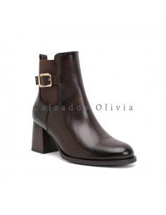 Calzados y zapatos ID-6516 BROWN 2