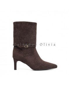Calzados y Zapatos ID-6519 BROWN