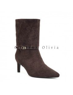 Calzados y zapatos ID-6519 BROWN 2