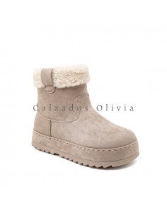 Calzados y zapatos ID-9076 KAKI 2