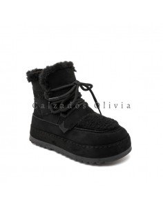 Calzados y zapatos ID-9077 BLACK 2