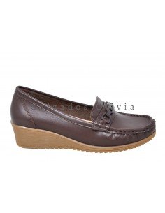Calzados y Zapatos QH-A2337 BROWN