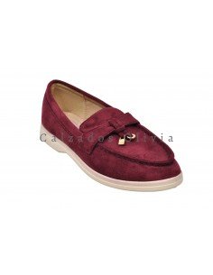 Calzados y zapatos QH-A1607 BURDEOS 2