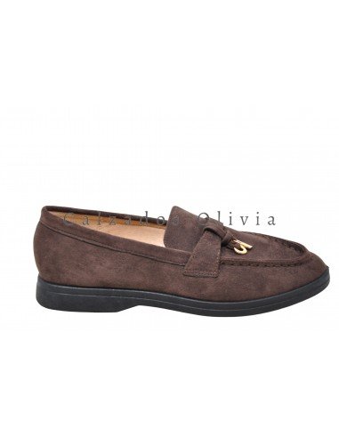 Zapatos y Calzados QH-A1607 BROWN