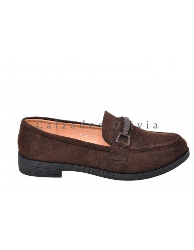 Zapatos y Calzados QH-F758 BROWN