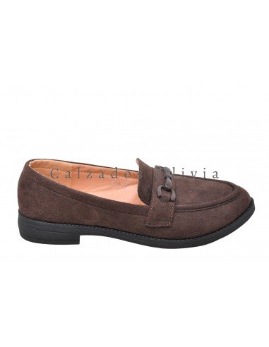 Zapatos y Calzados QH-F735 BROWN