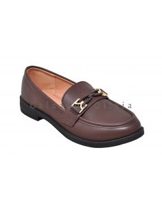 Calzados y zapatos QH-F733 BROWN 2