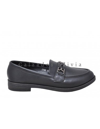 Zapatos y Calzados QH-F733 BLACK
