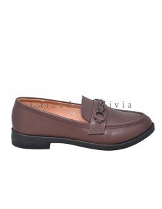 Calzados y Zapatos QH-F732 BROWN