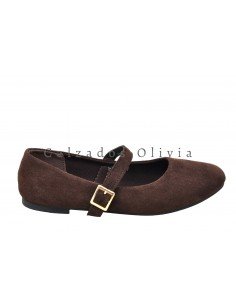 Calzados y Zapatos QH-F757 BROWN