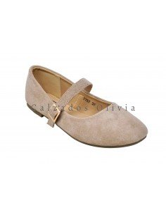 Calzados y zapatos QH-F757 BEIGE 2