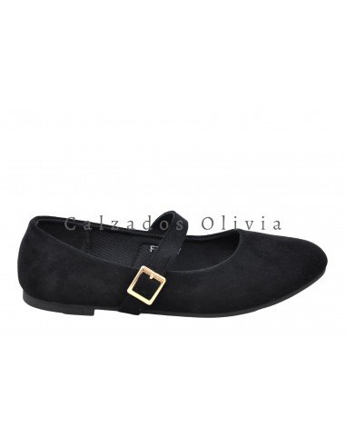 Zapatos y Calzados QH-F757 BLACK