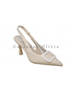 Calzados y zapatos QH-A852 BEIGE 2