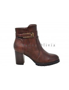 Calzados y Zapatos QH-A8007 BROWN