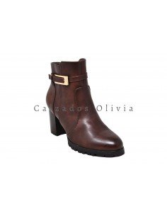 Calzados y zapatos QH-A8007 BROWN 2