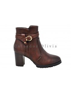 Calzados y Zapatos QH-A8010 BROWN