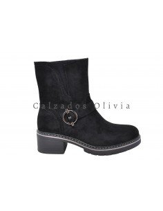 Calzados y Zapatos QH-A8021 BLACK
