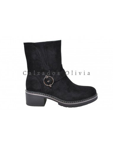 Zapatos y Calzados QH-A8021 BLACK