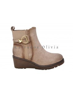 Calzados y Zapatos QH-A8002 KAKI