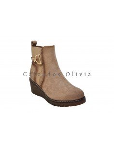 Calzados y zapatos QH-A8002 KAKI 2