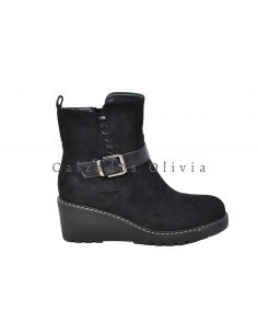 Calzados y Zapatos QH-A8017 BLACK
