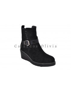 Calzados y zapatos QH-A8017 BLACK 2