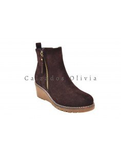 Calzados y zapatos QH-A8023 BROWN 2
