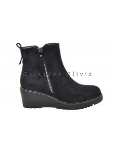 Calzados y Zapatos QH-A8023 BLACK